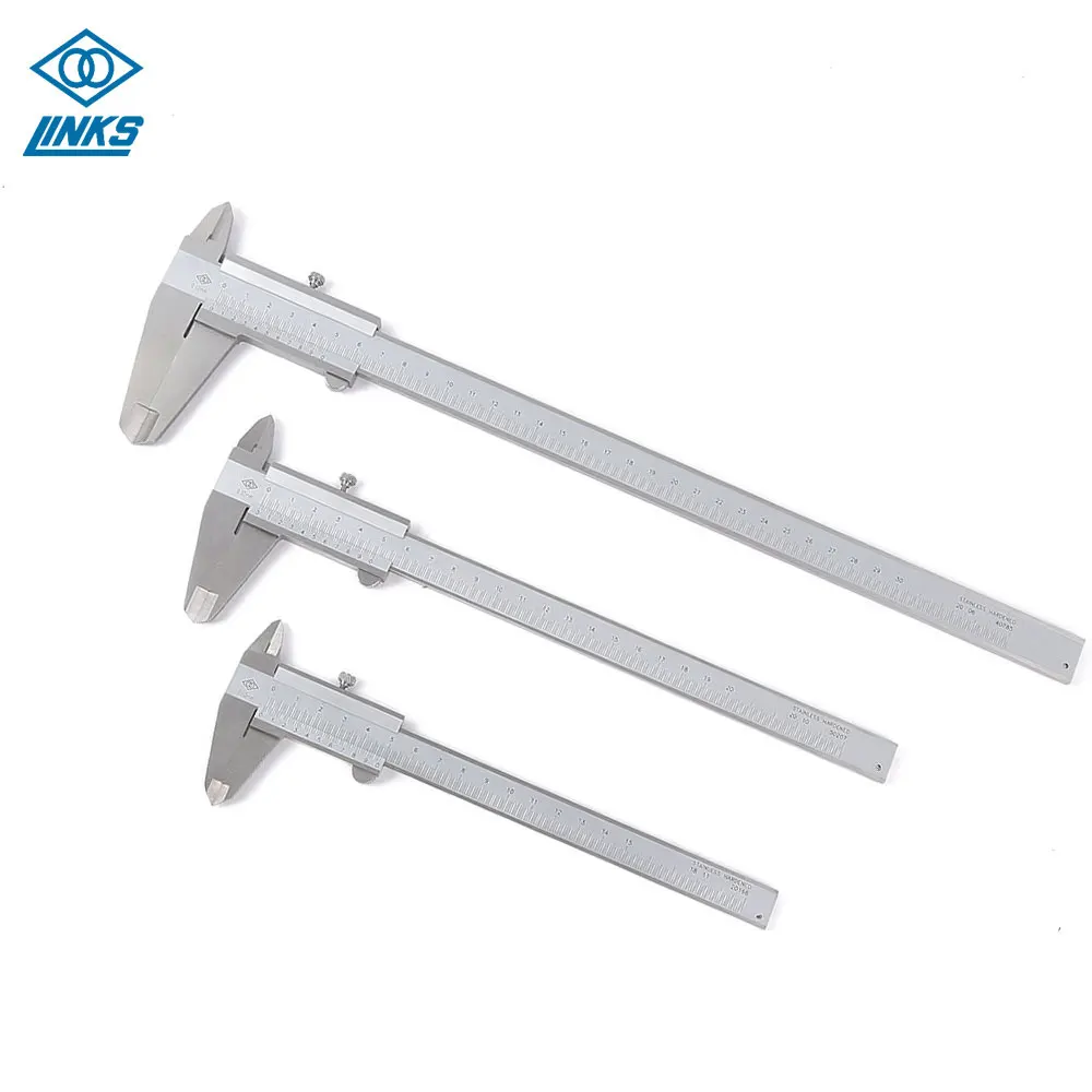 Штангенциркуль из нержавеющей стали, 8 дюймов, 0-200 мм