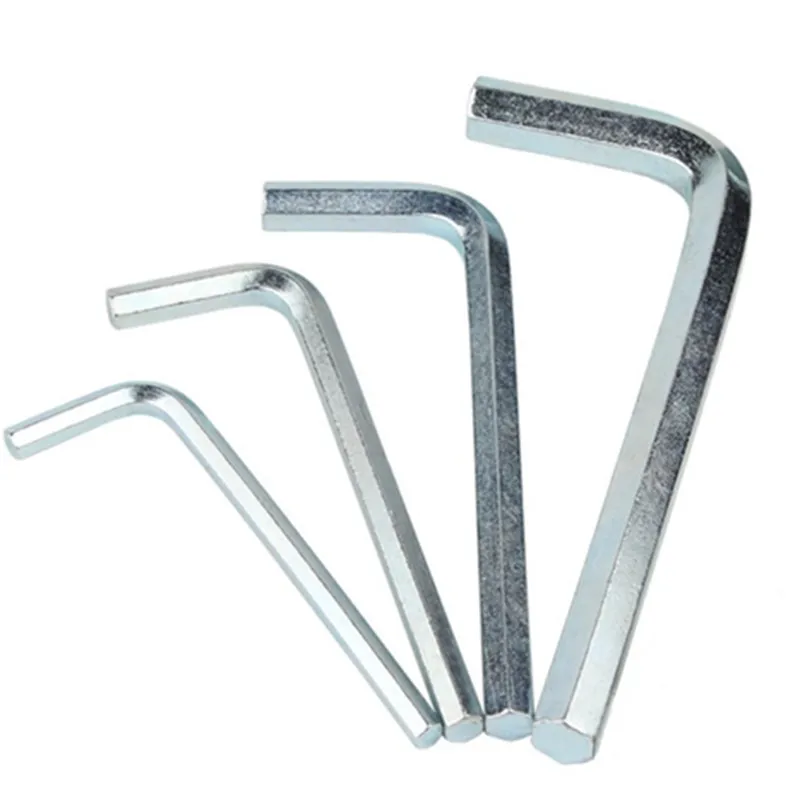 Best Quality Hand Tool Hex Allen Wrench L Tape Zinc Plated Hex Key Wrench Allen Wrench