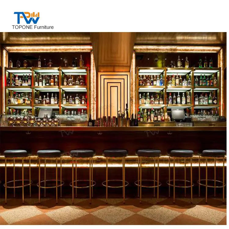 Custom Coffee Bar Counter Design Modern Cafe Shop Furniture Coffee Shop Interior Decoration