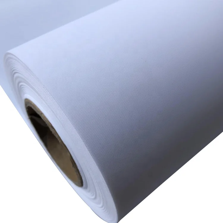 Art canvas 115gsm Matte polyester canvas for Pigment ink  printing Digital canvas Rolls for painting
