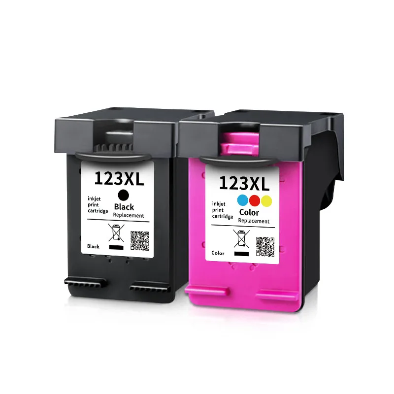 Factory New Version Premium 123XL ink cartridge Remanufactured compatible For HP DeskJet 1110 1111 1112 2130 2131 2132 2133 2134