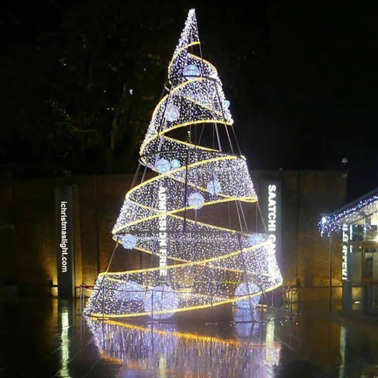 Giant Christmas Decorative Outdoor Waterproof Tree Led 3D Motif Lights
