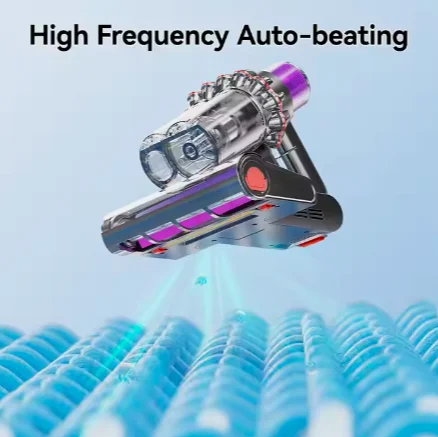 Bed Vacuum Cleaner With UV High Heating Mattress Vacuum Cleaner Powerful Handheld Vacuums For Bed Sofa Pillow