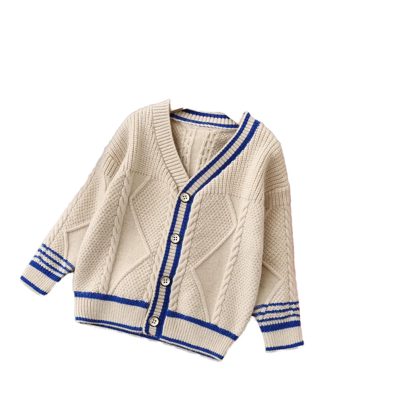 Girls Sweaters Spring New Sweater for Children Clothing 1-7 Year Girls Knitted Pullover Toddler Sweater for Kids