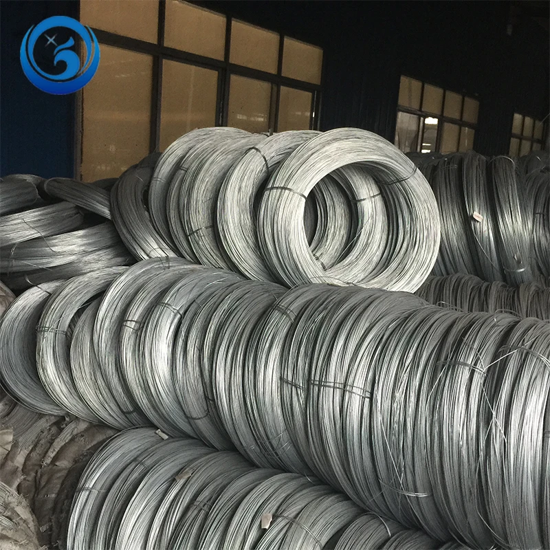hot dipped galvanized 18 gauge steel wire gi wire 4mm