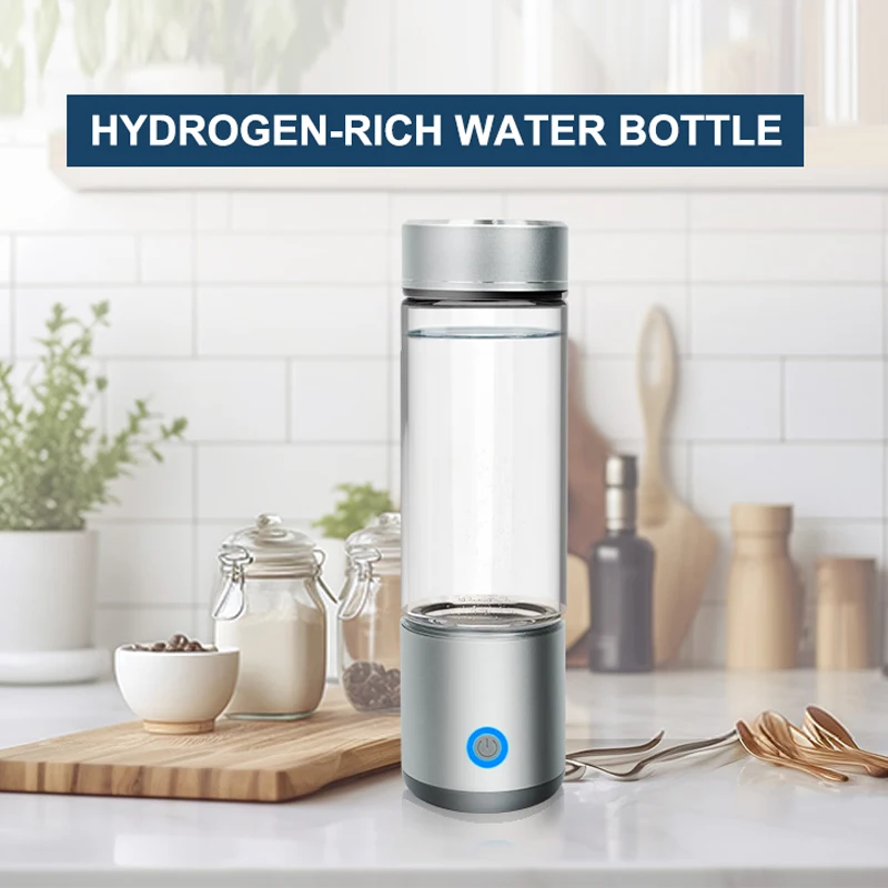SPE PEM Water Electrolysis High Concentration Oxygen Separation Hydrogen Water Bottle