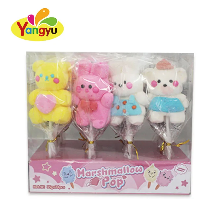 Халяль ручной работы в форме животных поп-зефир леденцы конфеты