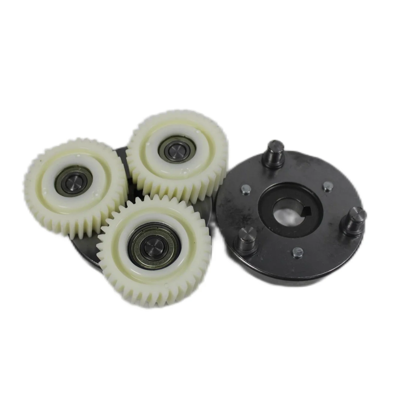 Electric bike accessory gear motor 36 teeth nylon belt bearing for ebike conversion kit clutch set with gear