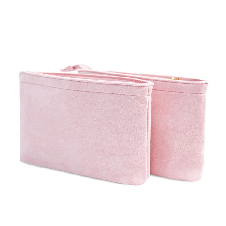 2024 Hot selling new Italian alcantara purse handbag accessories insert bag organizer