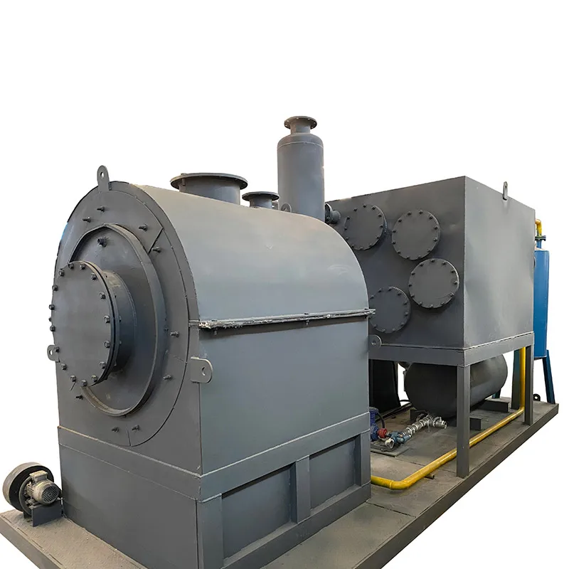 mini waste engine oil to diesel plant small scale crude oil refinery