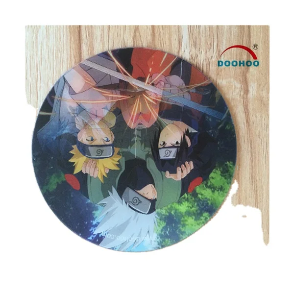 Custom spring scenery 3d pp pvc pet lenticular postcard