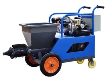 
cement mortar plaster machine/gypsum putty spraying pump machine Gypsum Plaster Spraying Machine 