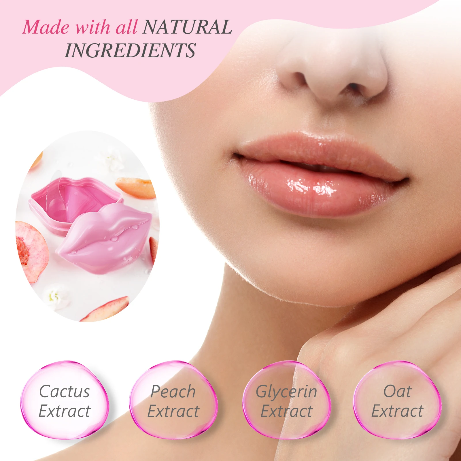 Wholesale Cruelty Free Vegan Lip Plumping Mask Bulk Multiple Flavoured Collagen Hyaluronic Acid Lip Mask for Lips Care