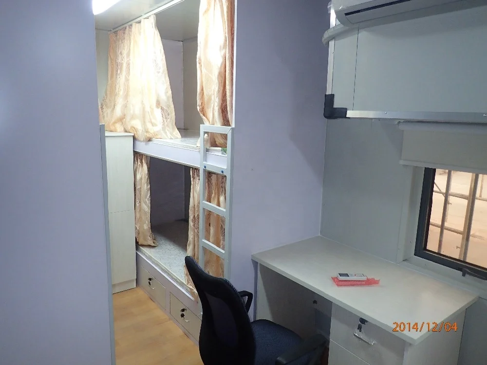 20 ft Mobile Prefabricated Shipping Container Cheap or villa House Dormitory Living Room