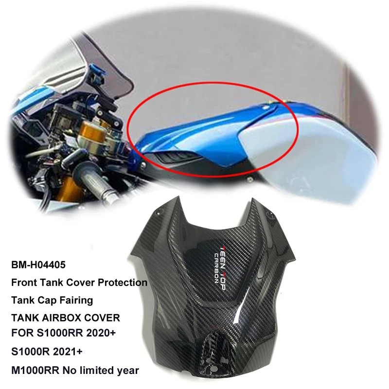 3K 2x2 Carbon Fiber Parts For S1000RR S1000R M1000RR Front Fender WindScreen Panel Front Tank Cover Fuel tank cover 2019+