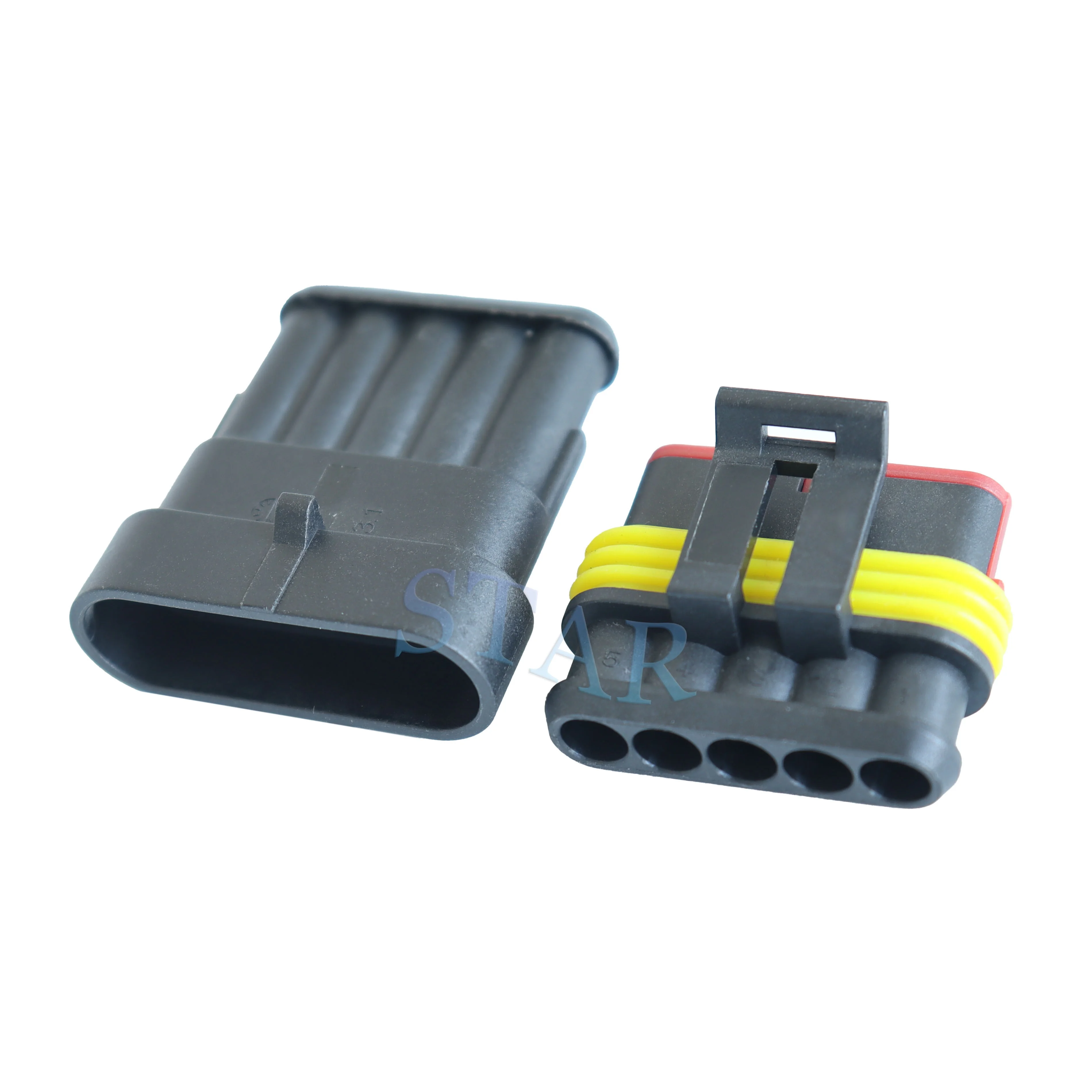 manufacturer automotive wire connector superseal 5Pin male female connector