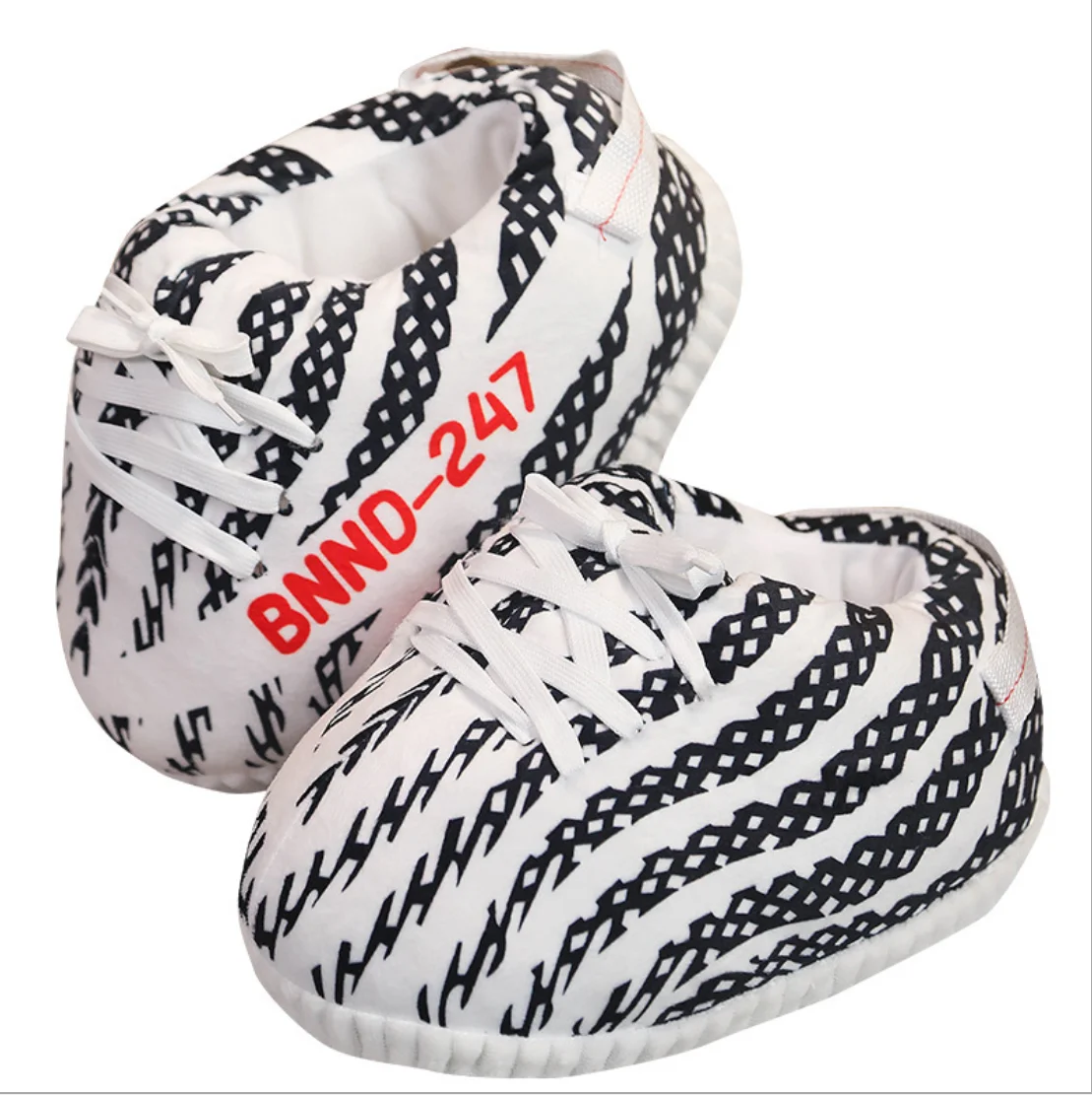 
2021 New Design Customized Winter Warm Home Indoor House Shoes Felt AJ Yezzy Plush Slipper 