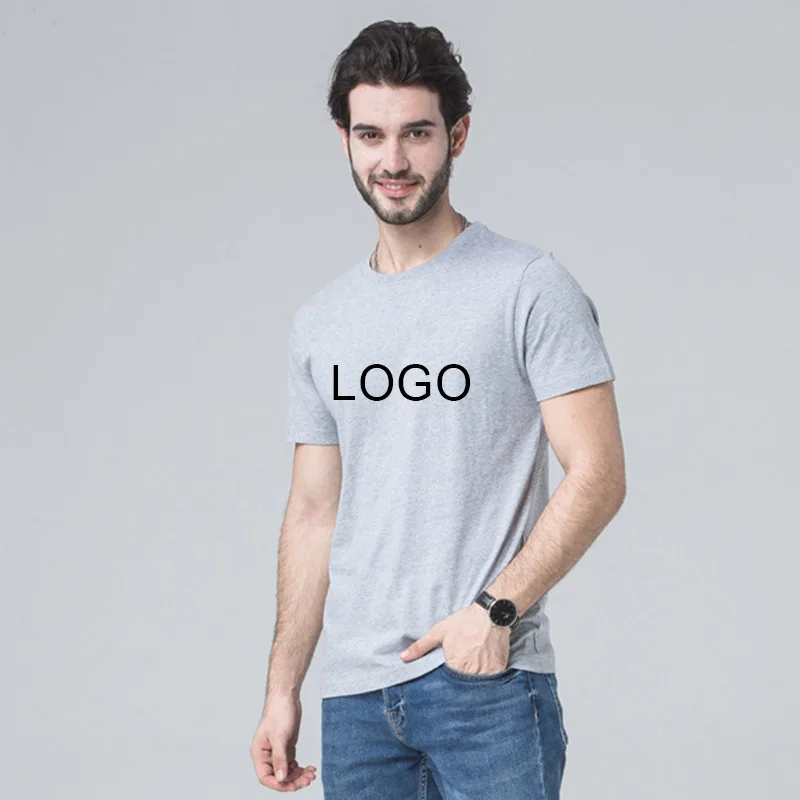 T-shirts for Men 100% Cotton T shirt Custom LOGO Printed T shirt for Mens