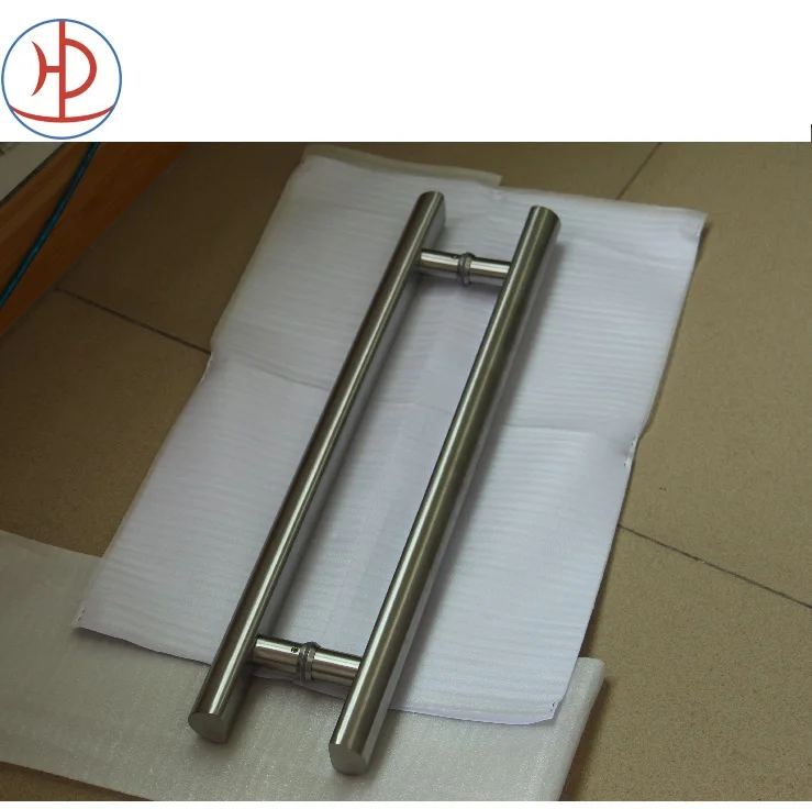 China Door Brushed Nickel Ladder H Style Glass Door  Pull Handle