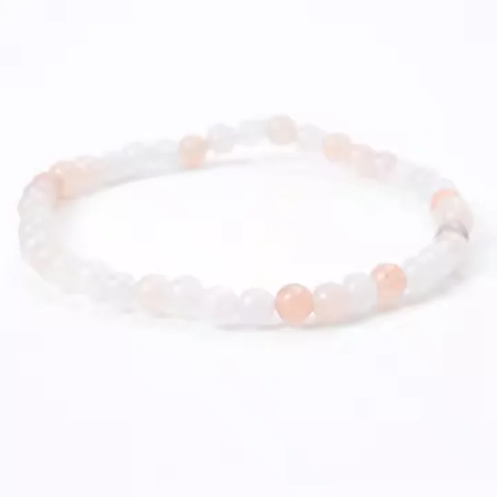 4mm Natural Stone Bracelets for Women Men Lapis Lazuli Yellow Agate Sodolite Mini Round Elastic Beaded Bracelets Jewelry Gifts