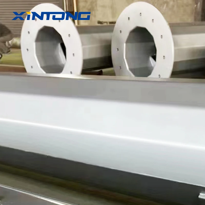 XINTONG 5 Year Warrantyoctagonal Signal Solar Led Galvanized Street Light Post Pole