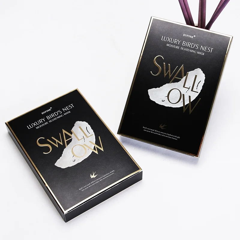 Craft Paper Custom logo Packing Cosmetic Gift Advent Calendar Gift Papercare Serum Round Paper Box with Window