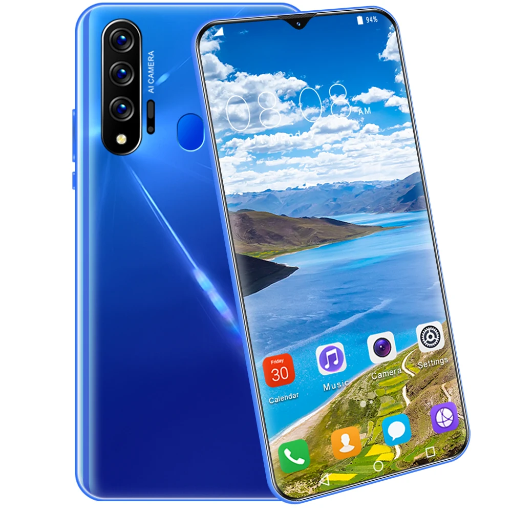 
wholesale 6.5 Inch android 10 Smart Phone Cheap cellphone Nowa6 Pro with dual sim mobile phone 