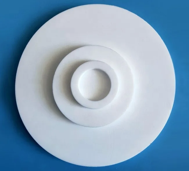CNC Machining PTFE Plastic Flat Gasket Washer