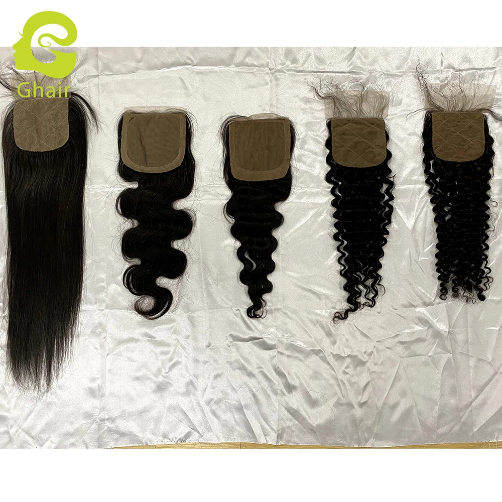 Silk base closure 4x4 Silk top hair replacement