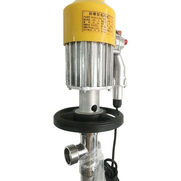 Vertical Single Stage Barrel Drum Pumps For Inflammable Substance