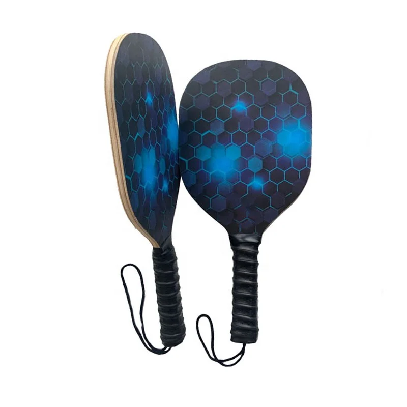Uniker 7-ply Basswood Pickleball Paddle Best Wooden Pickleball Rackets with Ergonomic Cushion Grip pickleball accessories