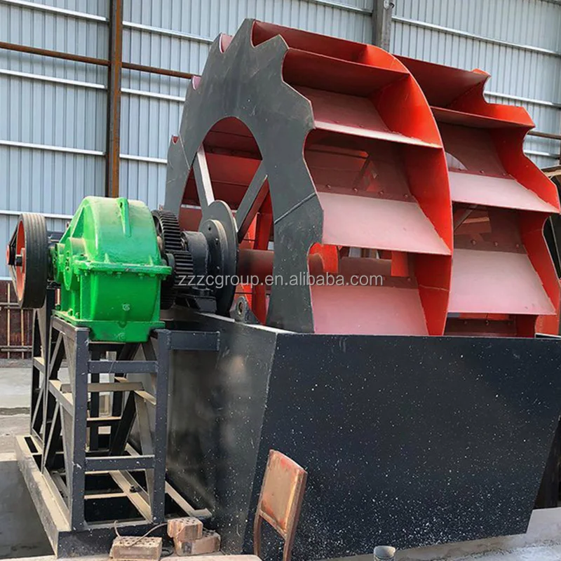 XS3210 80-120tph Wheel bucket sand washing machine mineral sand washing plant machinery