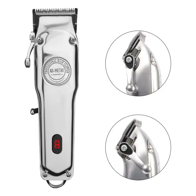 New Item Rechargeable Hair Trimmer Machine Hair Cutting Stainless Steel Beard Electric Razor cordless hair trimmer