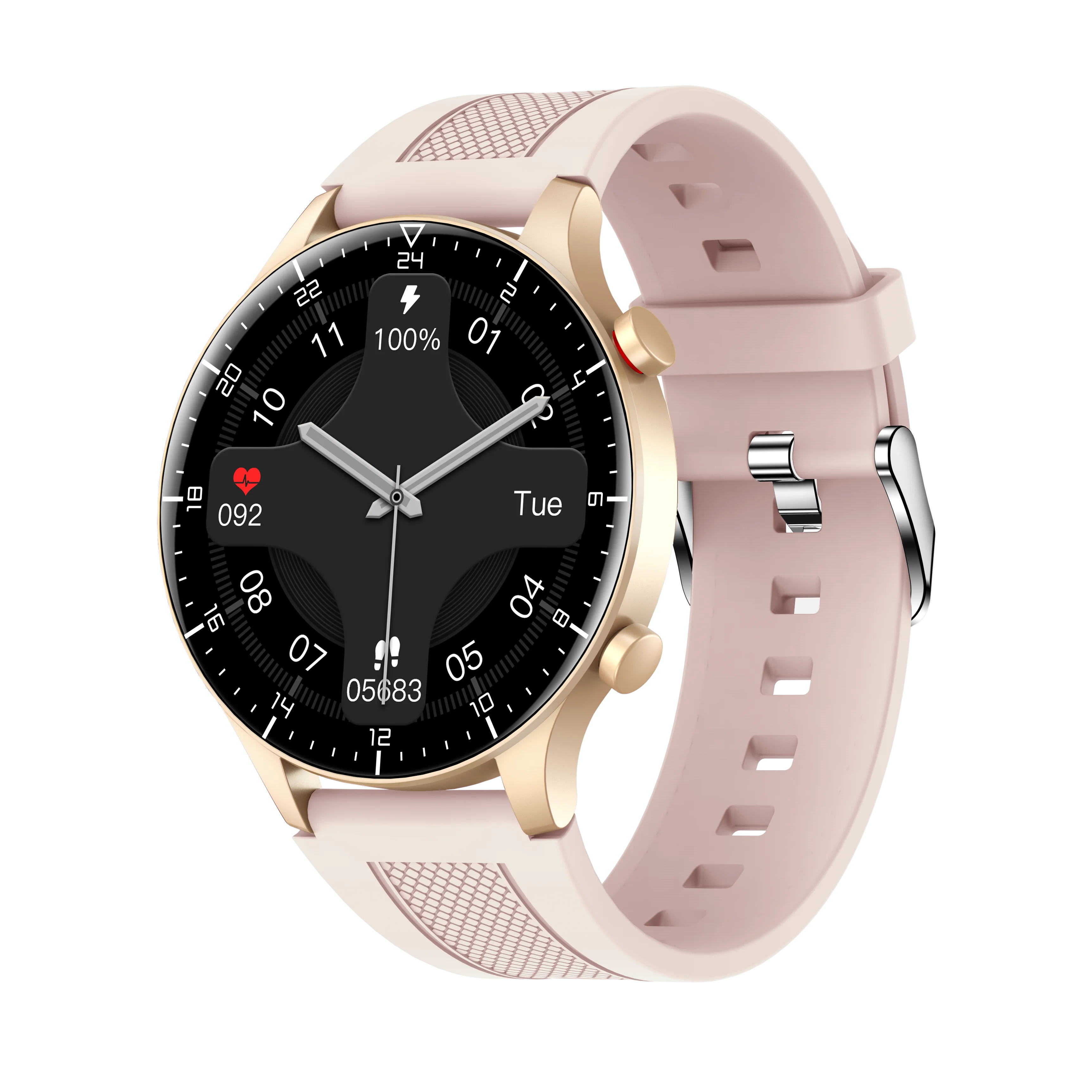 2022 Ce Rohs Smart Watch Bt Calling Ny19 Original Waterproof 1.3 Inch Ecg Body Temperature Health Monitor Smart Watch Ny19