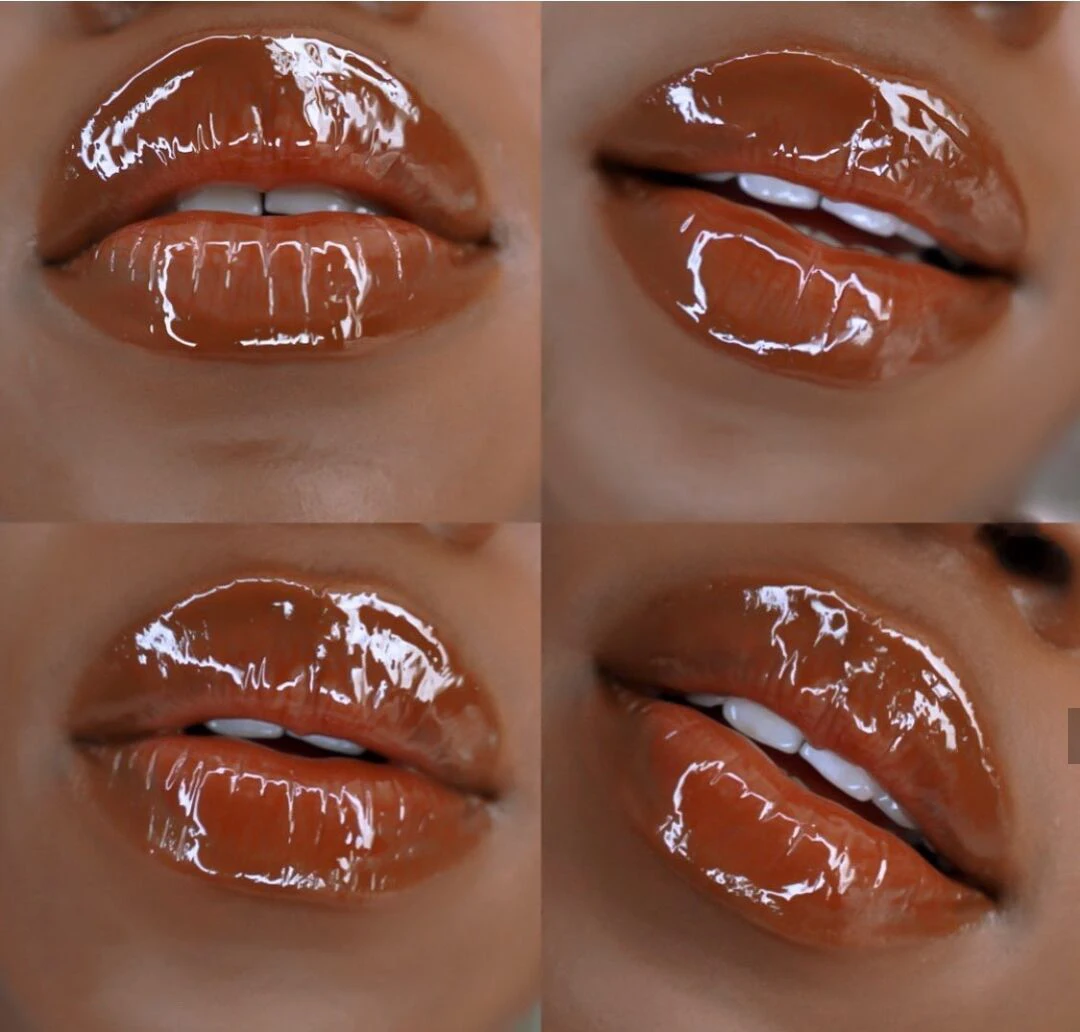 Нюдовый розовый блеск для губ без жестокости гладкий коричневый нюдовый частная торговая