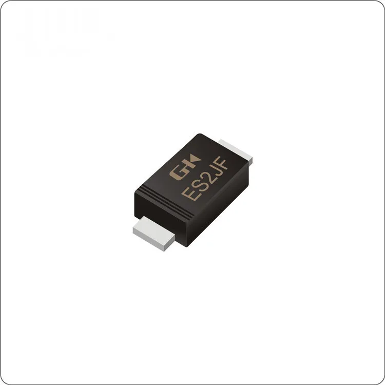 ES2JF SMD Super Fast Recovery Rectifier Diode BLACK GK Surface Mount High Power Diode Datasheet Original Manufacturer 2A 600V