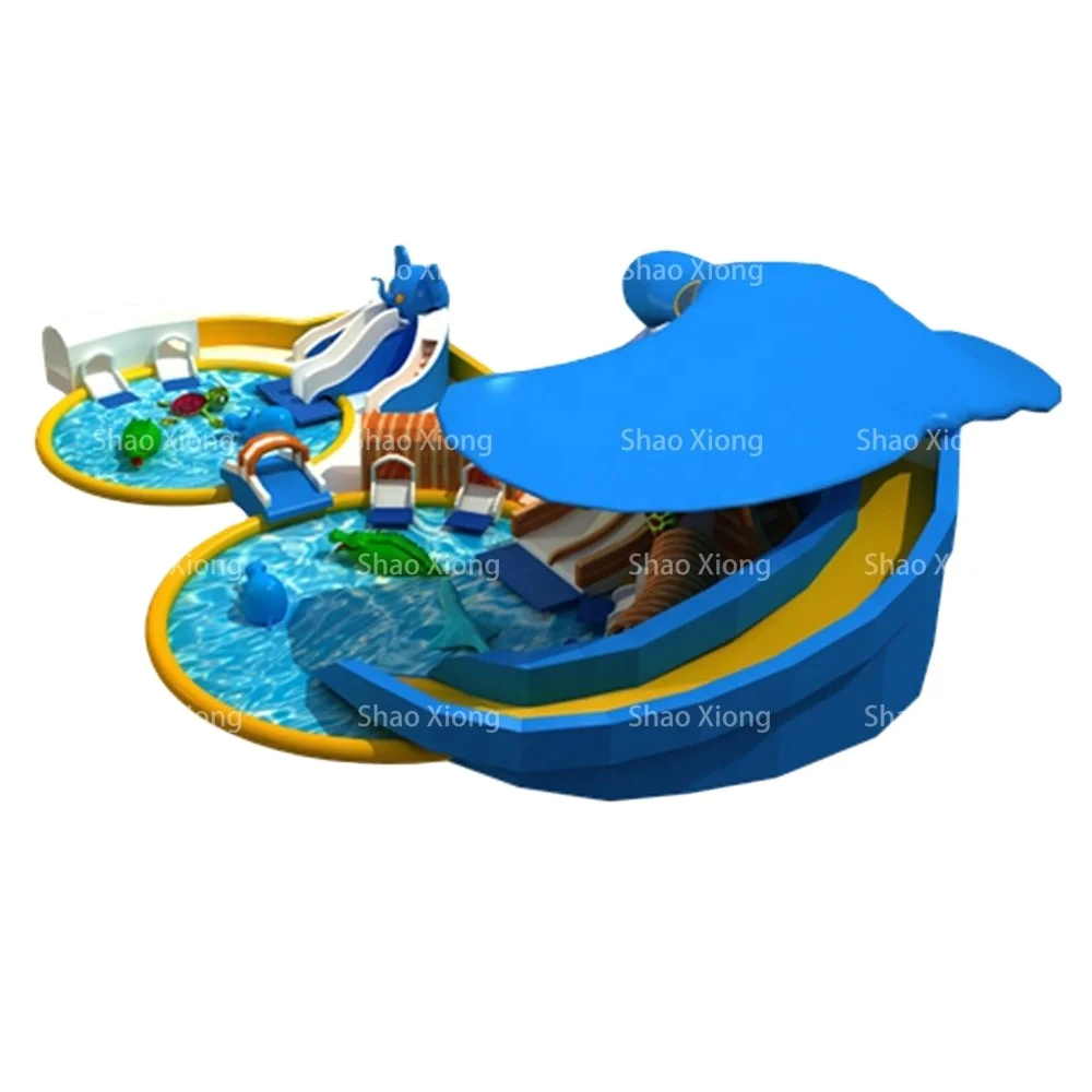 Commercial Outdoor Funny Summer Amusement Water Games Inflatable Water Pools Park Playground Equipment