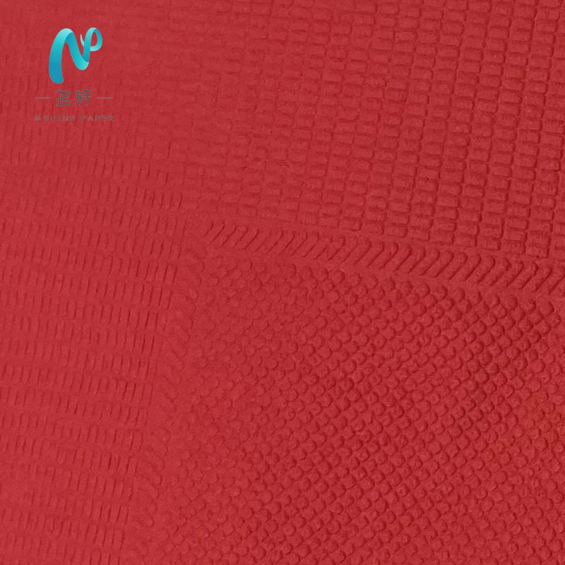 MingXuan Custom Cocktail Paper Napkins beverage napkins for restaurant Red napkins with logo