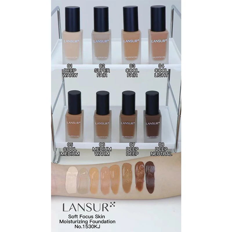 ALOMON Low Moq 8 Colors Liquid Fit Beauty Me Face Primer Private Label Full Coverage Makeup Foundation