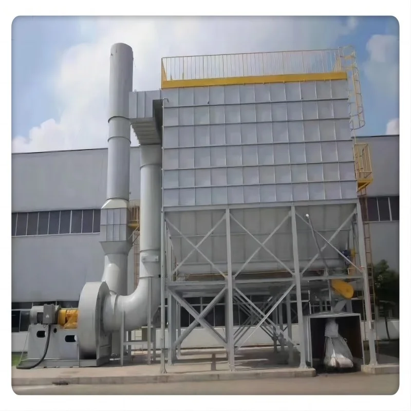 Industrial Woodworking Dust Collector For Steel Plant And Painting Workshop