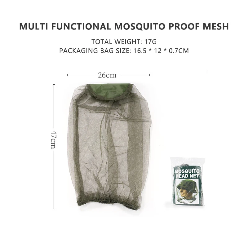 Jetshark Outdoor Multifunctional Anti-mosquito Netting Automatic Contraction Pest Control Cap Camping Wild Fishing Cap