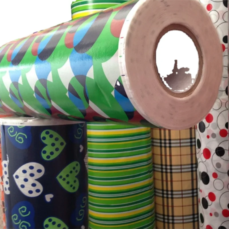 OPP laminated  Printed colorful pp spunbond Nonwoven fabric for shopping bag