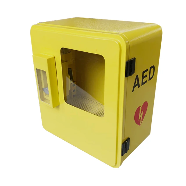 IP54 Водонепроницаемый круглый Угловой желтый наружный шкаф для настенного монтажа