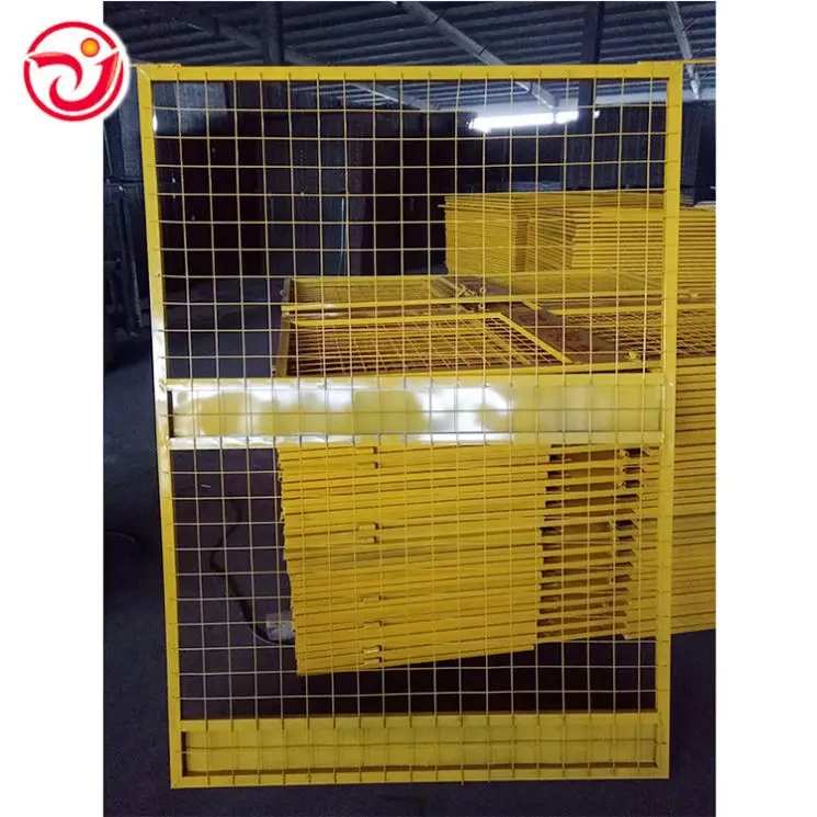 Elevator Door Temporary Safety Fence Elevator Protection Door Lift Safety Fence