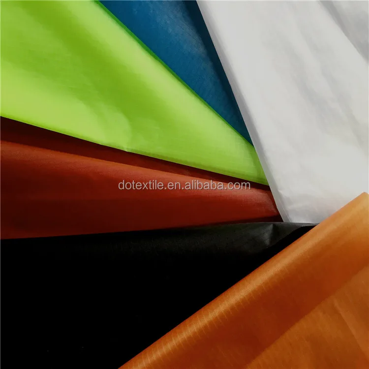 Wujiang textile manufacturer durable cloth 200d ripstop nylon oxford fabric for making bag