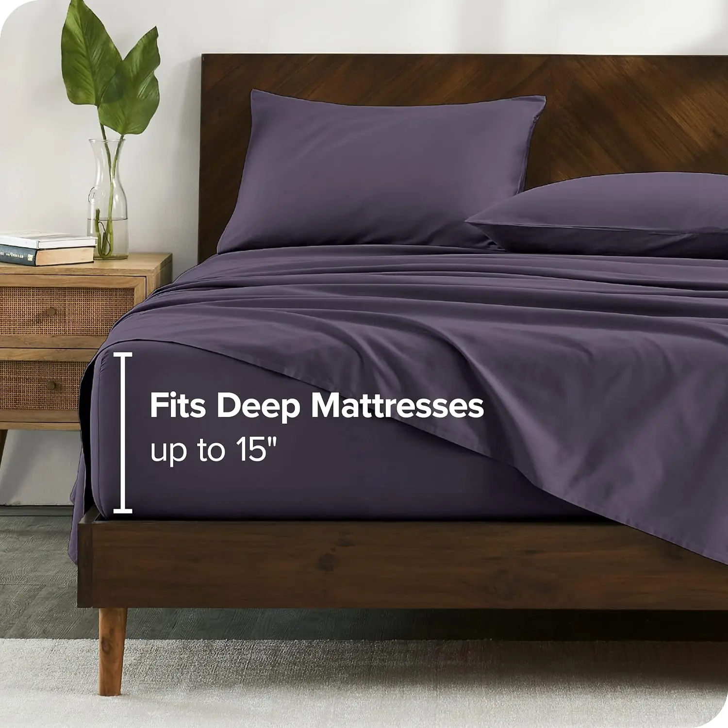 Cloudland 300 thread count twin luxury  bed sheet set silver organic 100 percent egyptian cotton with pillow case