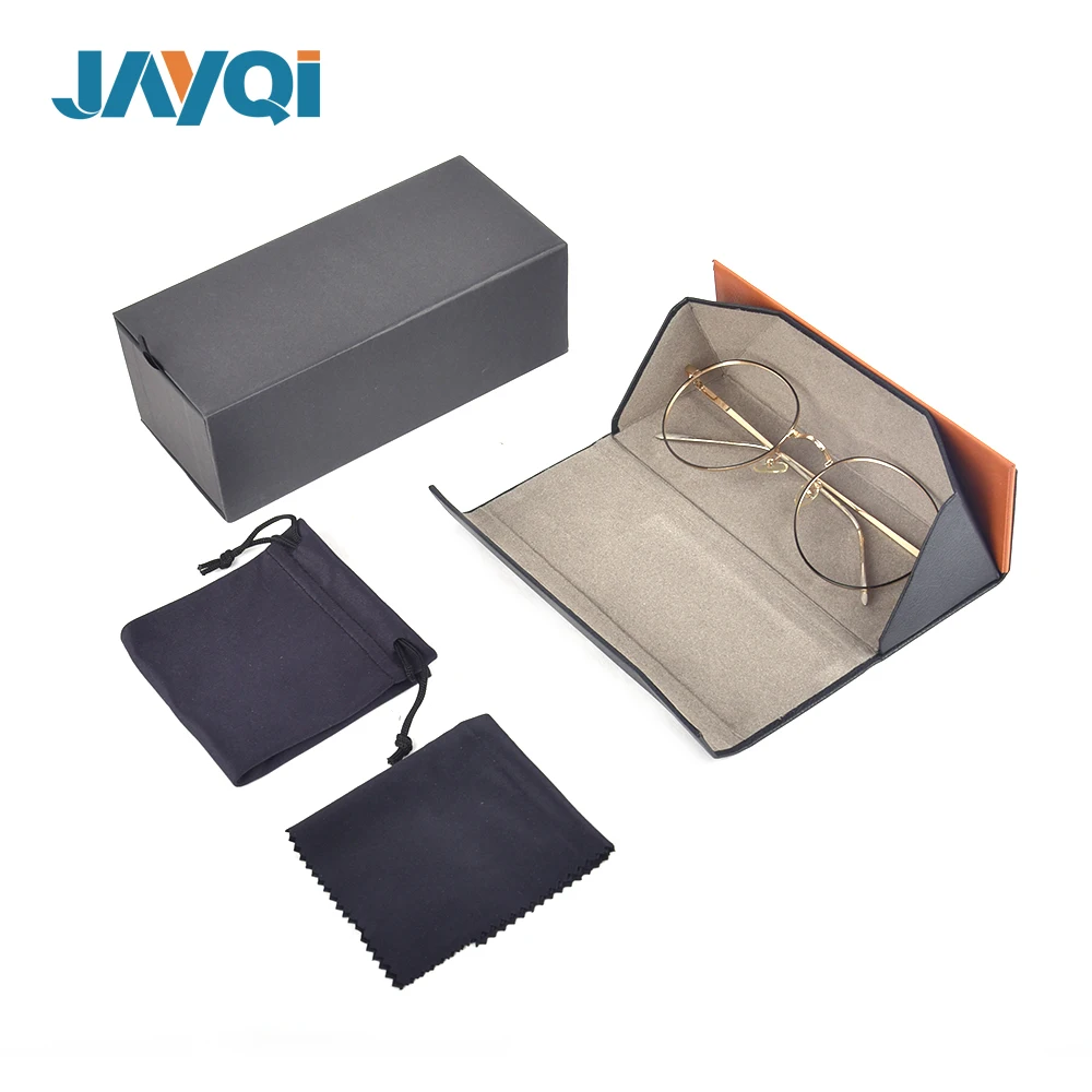 Оптовая продажа бумажный Органайзер JAYQI для линз упаковочные коробки футляры очков футляр солнечных