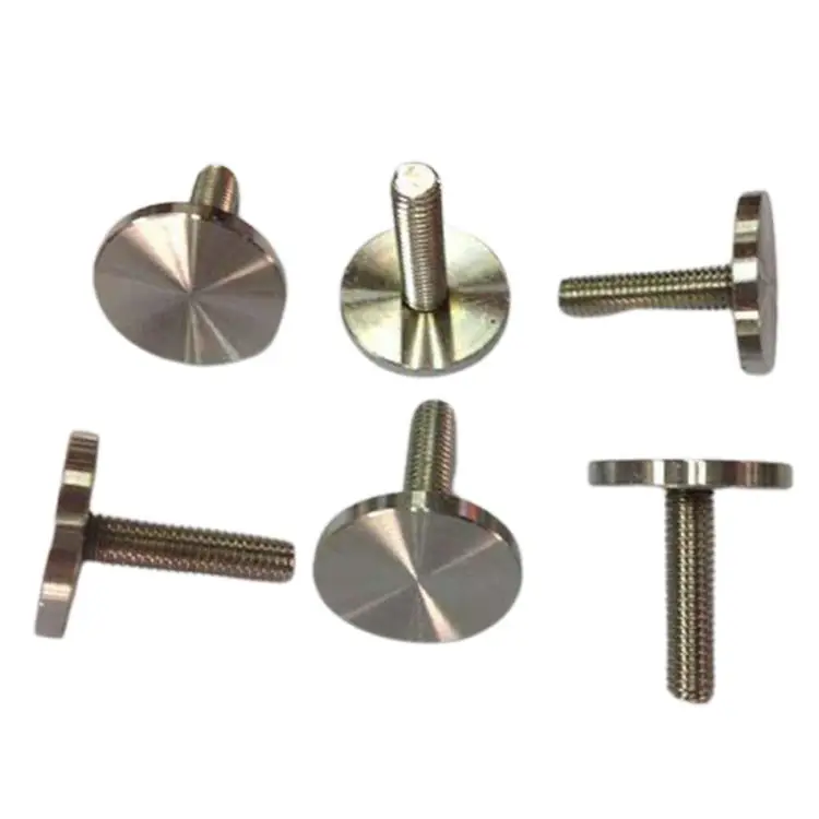 Chinese manufacturer Oukailuo Stainless steel SS304 flat round head Decorative Advertising screws