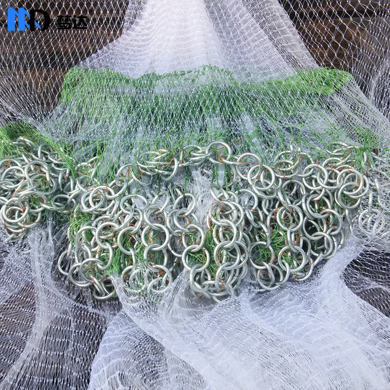 long recycle nylon monofilament floating fly hand throw Cast landing carp foldable fishing net