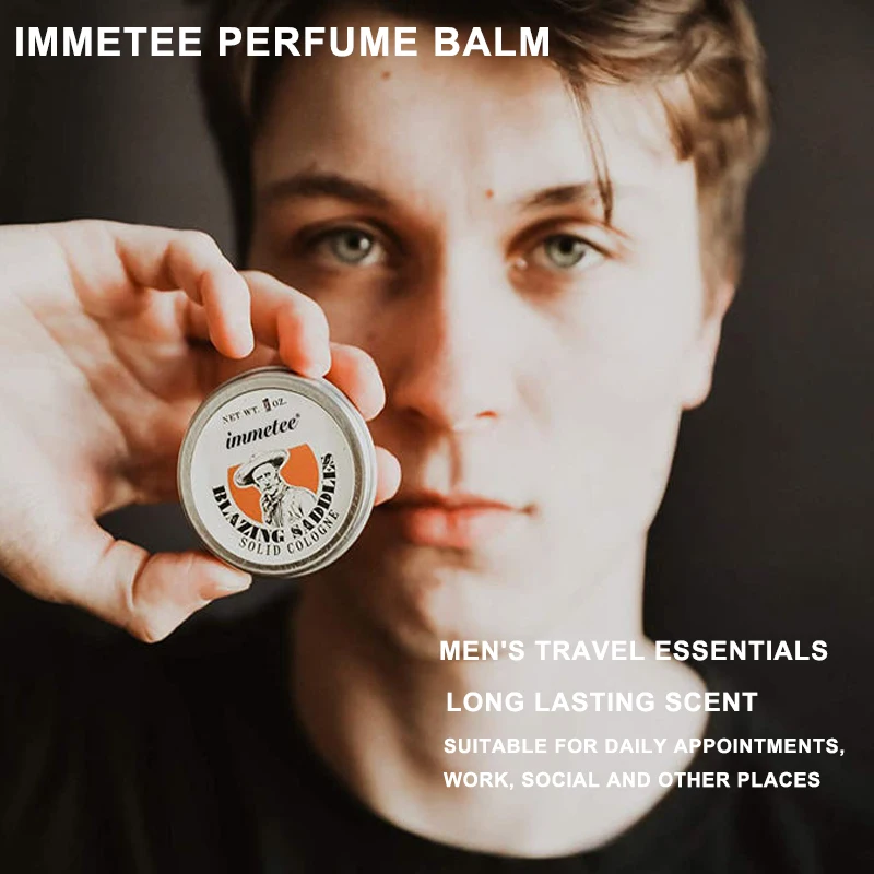 OEM/ODM Cologne Men Perfume Custom Logo Long Lasting Fragrances Solid Perfume Balm Unisex Perfume For men